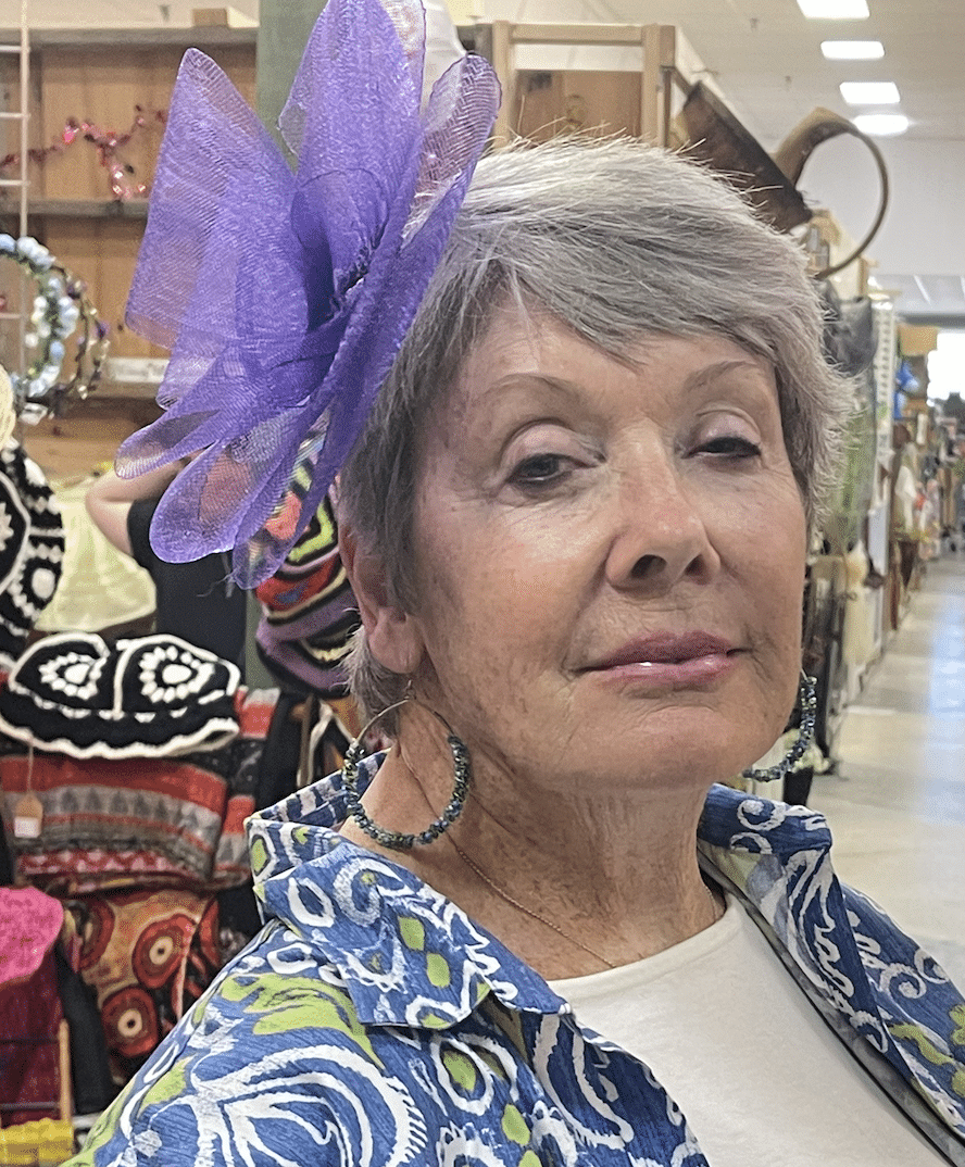 image of mary in a hat